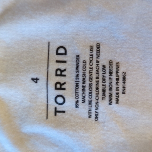 Torrid White High Neck Foxy Crop Cami - Picture 5 of 6